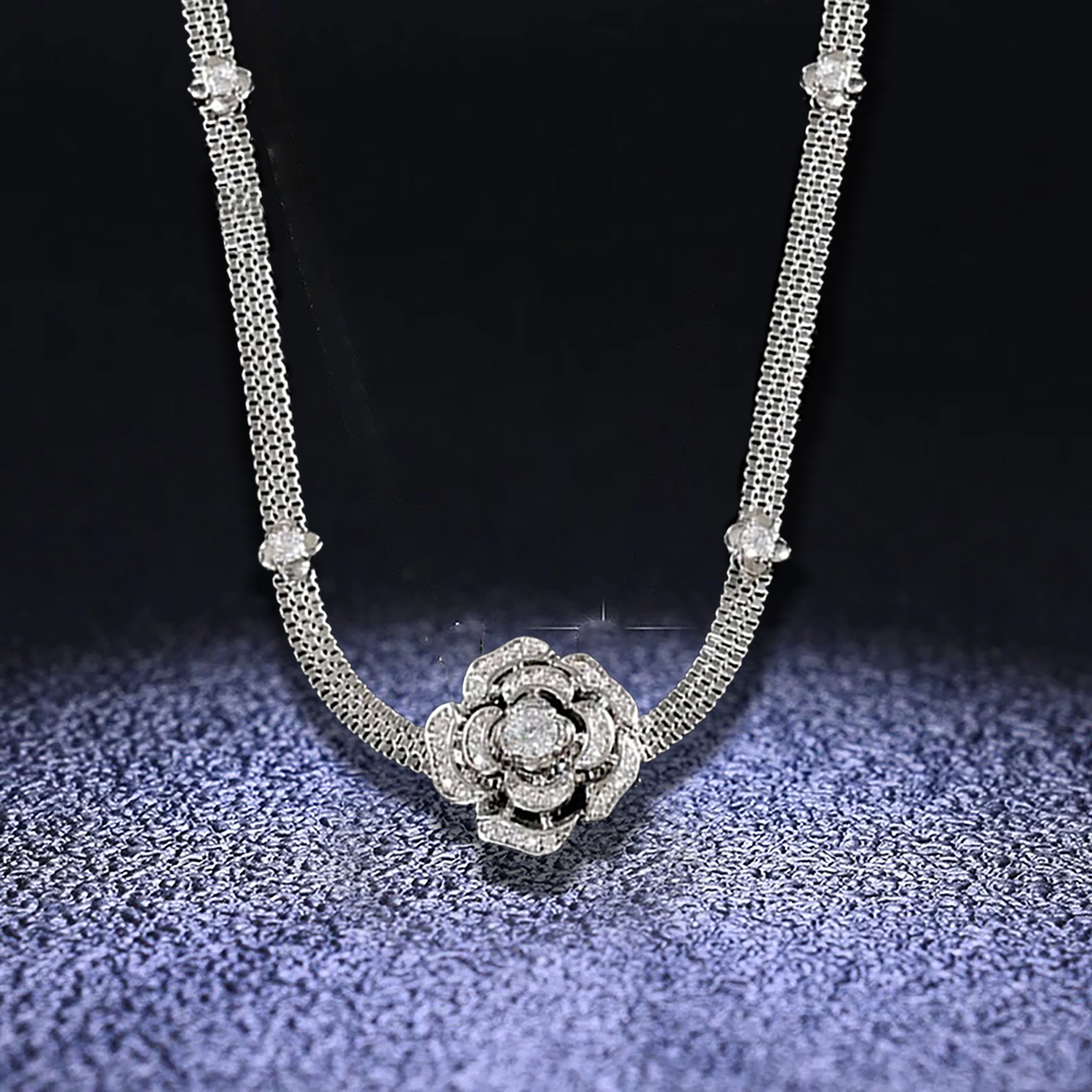 Bella Luna - Italian Silver Necklace