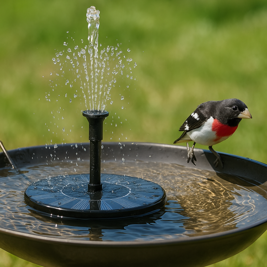 SunFlow – Solar Garden Fountain