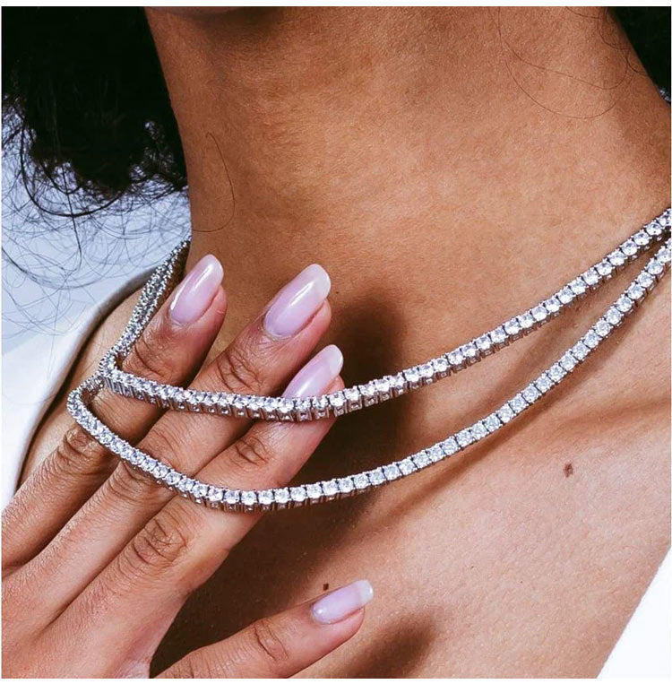 PrestigeFire – Moissanite Tennis Chain
