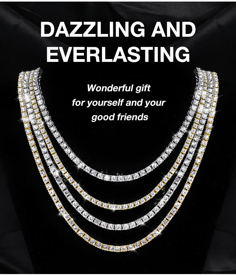 PrestigeFire – Moissanite Tennis Chain