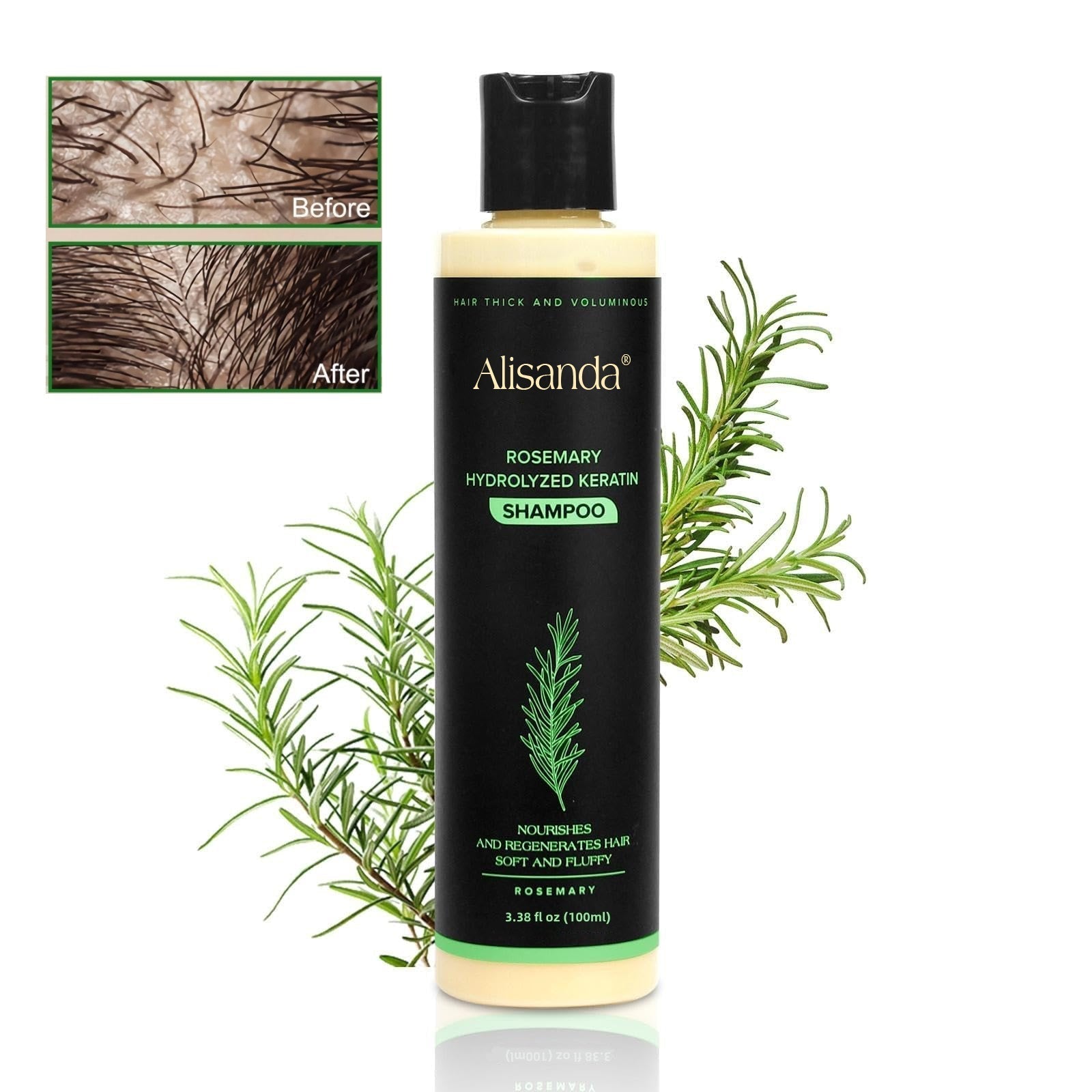 LushRoot – Thickening Rosemary Shampoo