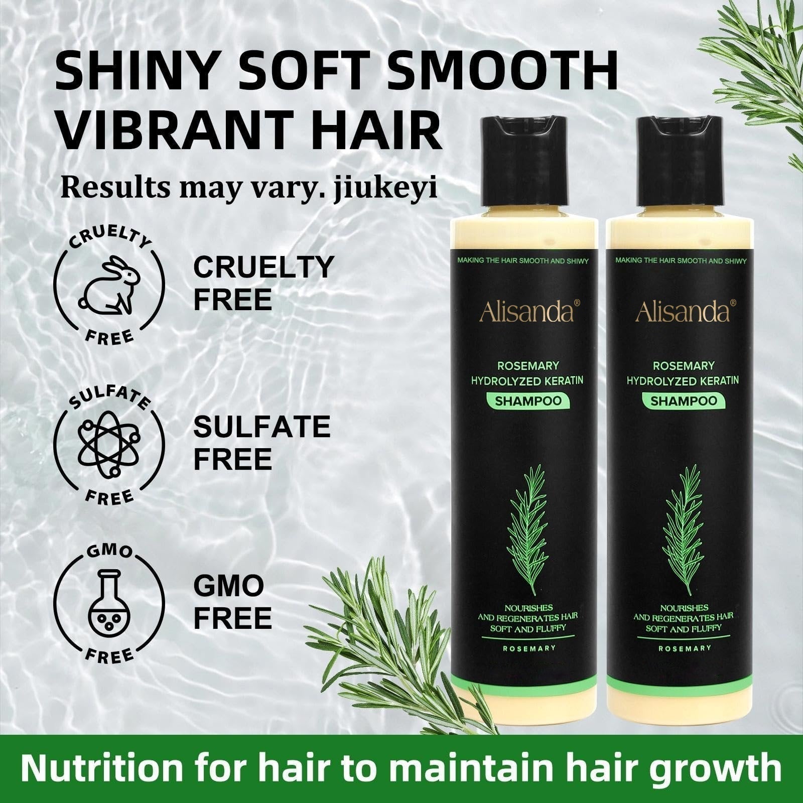 LushRoot – Thickening Rosemary Shampoo