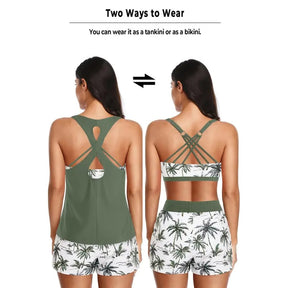 AquaGrace – Comfortable Modest Beach Swim Set