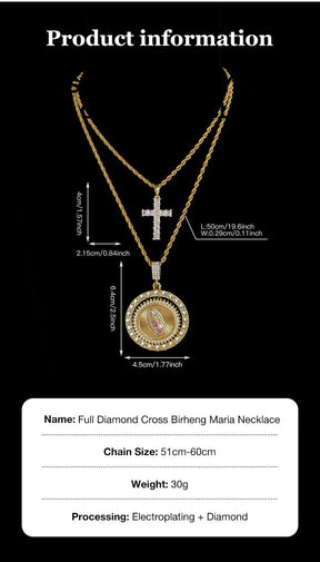 HeavenGlow – Sparkling Faith Necklace