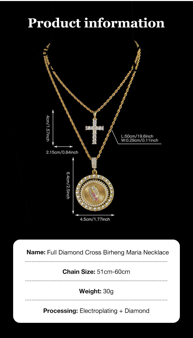 HeavenGlow – Sparkling Faith Necklace