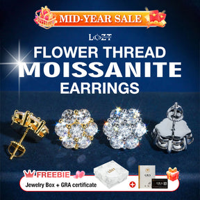 PetalLustre – Elegant Threader Earrings