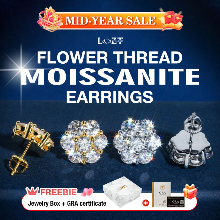 PetalLustre – Elegant Threader Earrings