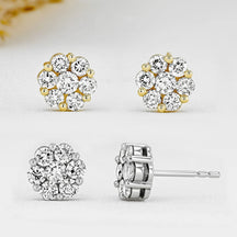 PetalLustre – Elegant Threader Earrings
