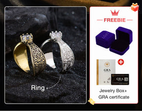RoyalLustre – Moissanite Relief Bangle