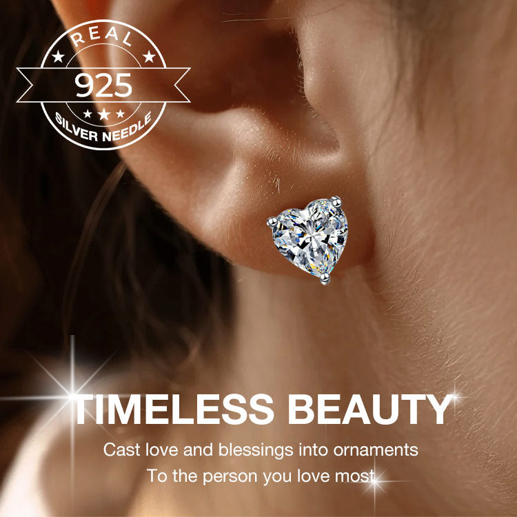 AmoraShine – Sparkling Heart Earrings
