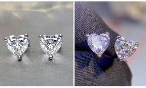 AmoraShine – Sparkling Heart Earrings