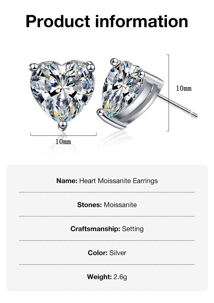 AmoraShine – Sparkling Heart Earrings