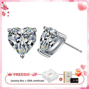 AmoraShine – Sparkling Heart Earrings