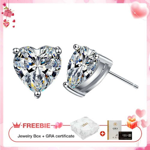 AmoraShine – Sparkling Heart Earrings