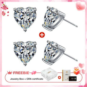 AmoraShine – Sparkling Heart Earrings