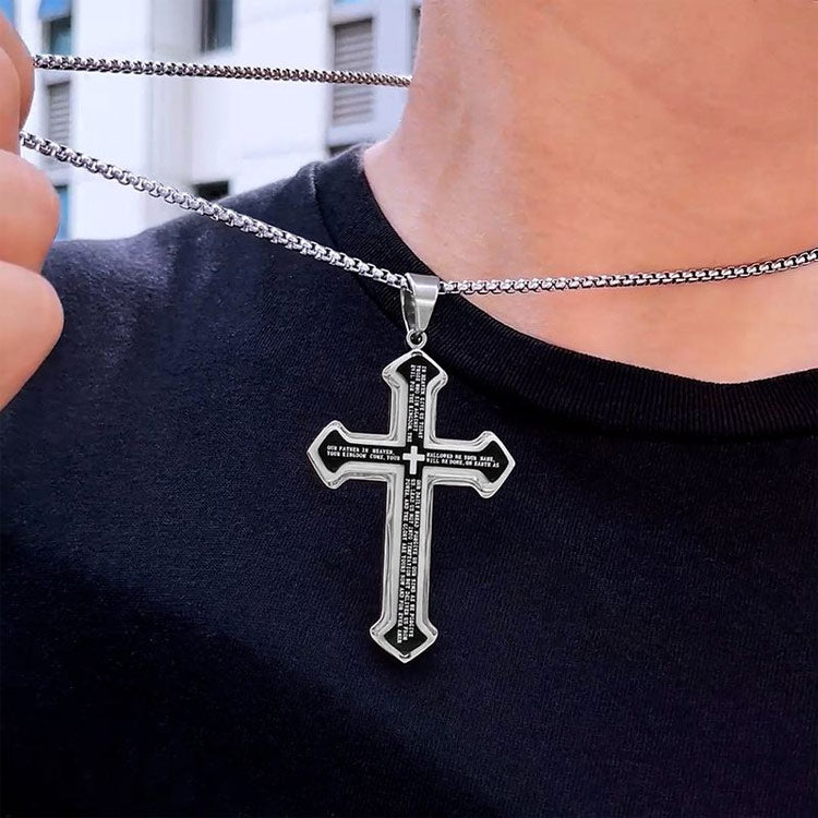 BlessedPath – Symbolic Cross Pendant