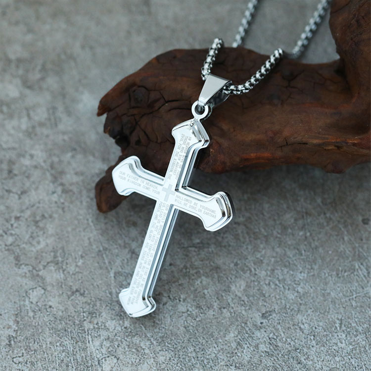 BlessedPath – Symbolic Cross Pendant