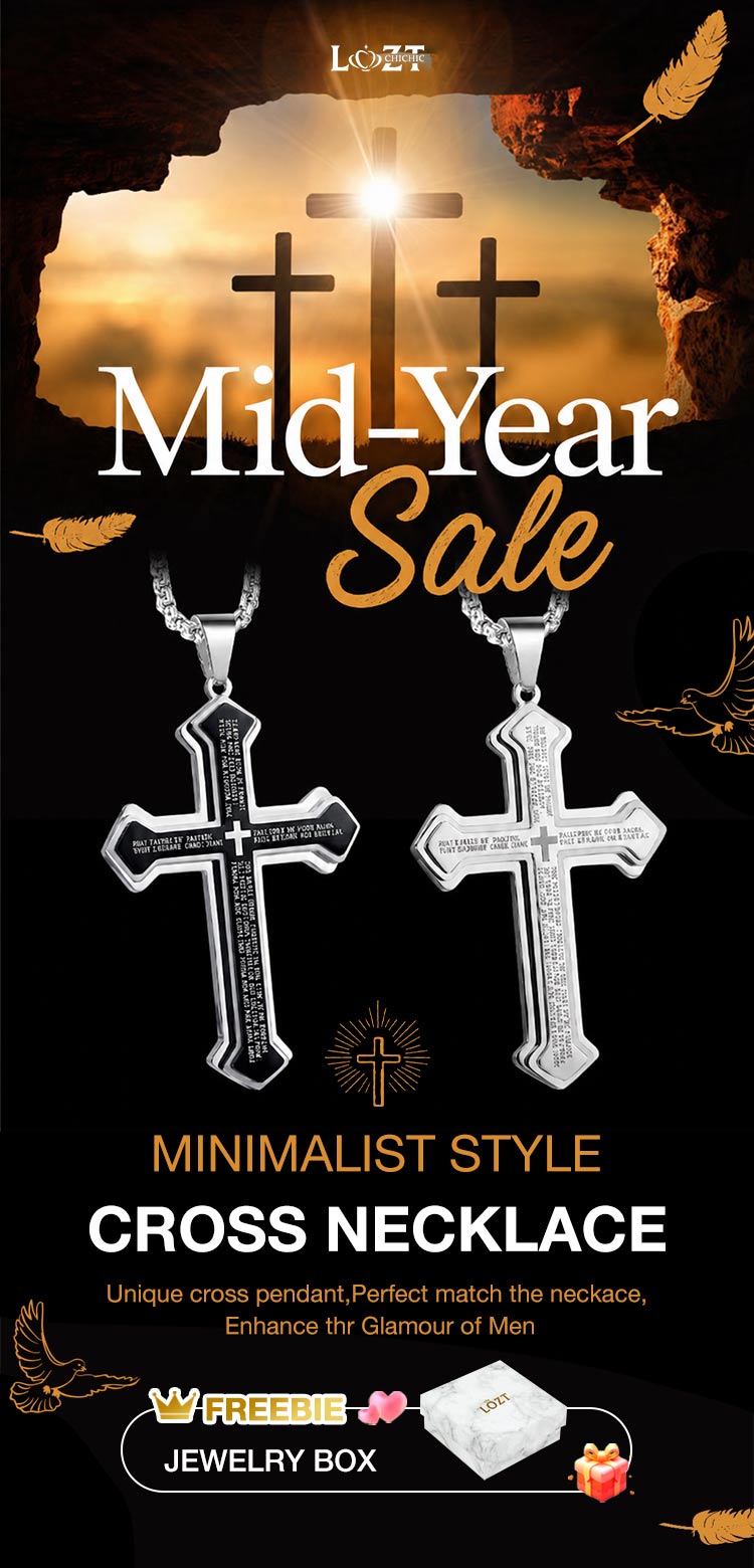 BlessedPath – Symbolic Cross Pendant