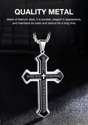 BlessedPath – Symbolic Cross Pendant