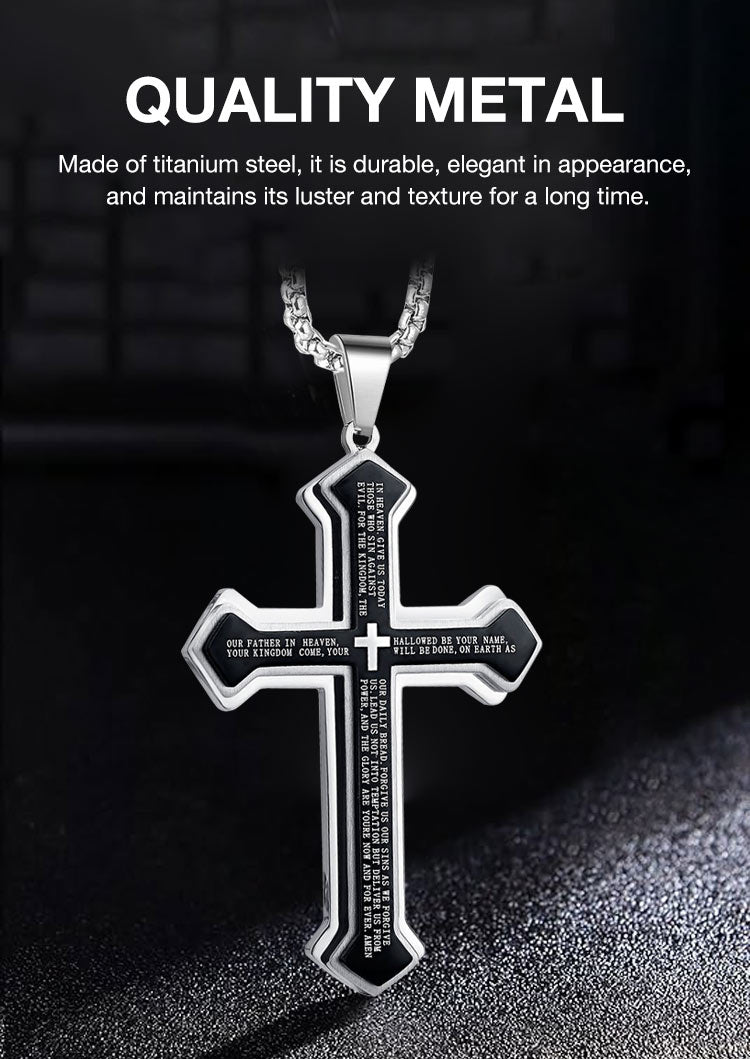 BlessedPath – Symbolic Cross Pendant