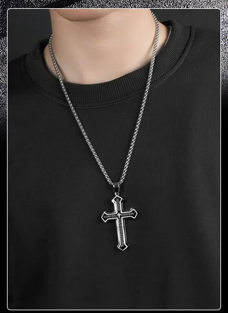 BlessedPath – Symbolic Cross Pendant