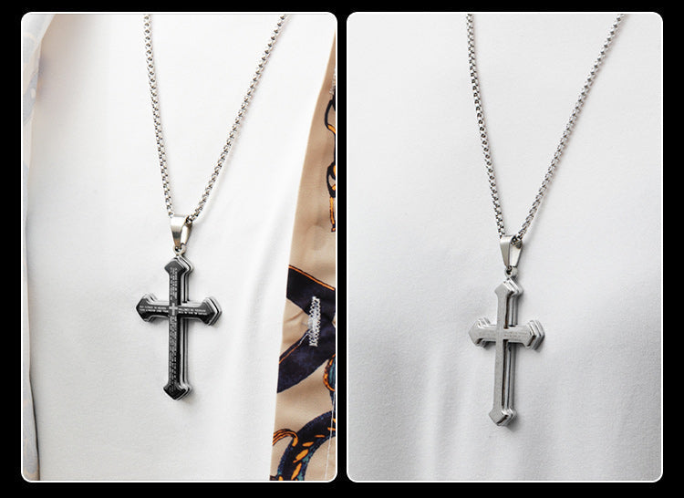 BlessedPath – Symbolic Cross Pendant