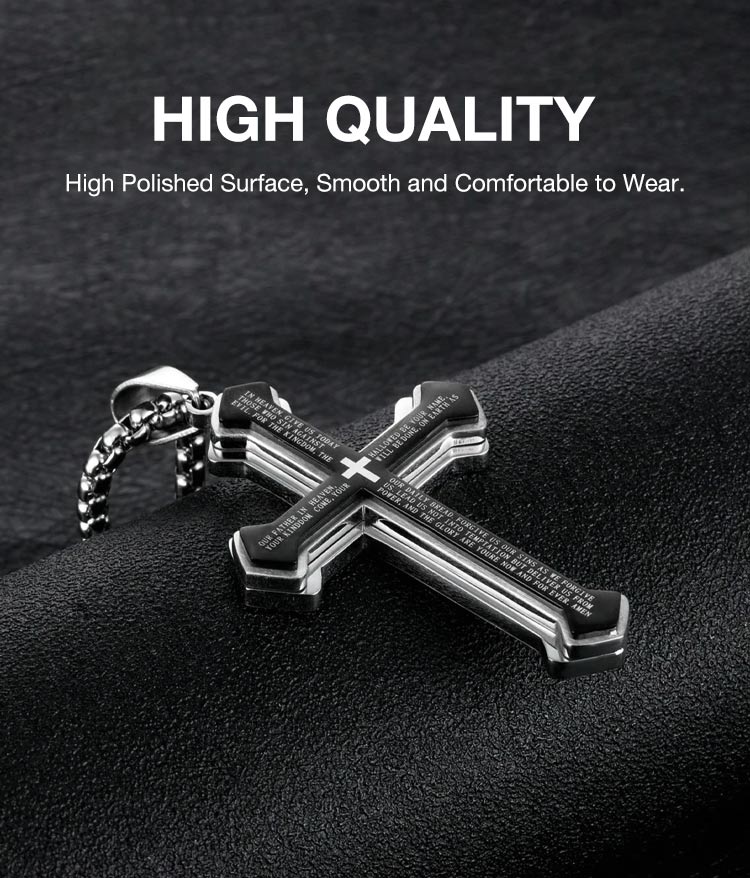 BlessedPath – Symbolic Cross Pendant