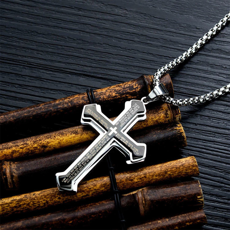 BlessedPath – Symbolic Cross Pendant