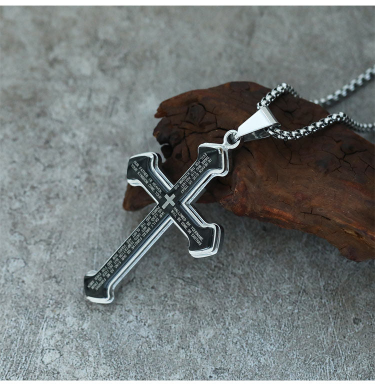 BlessedPath – Symbolic Cross Pendant