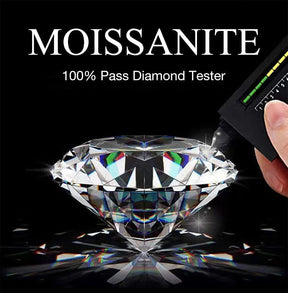 LustreCube – Premium Moissanite Earrings