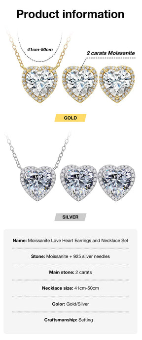 CupidSpark – Necklace & Earrings Set