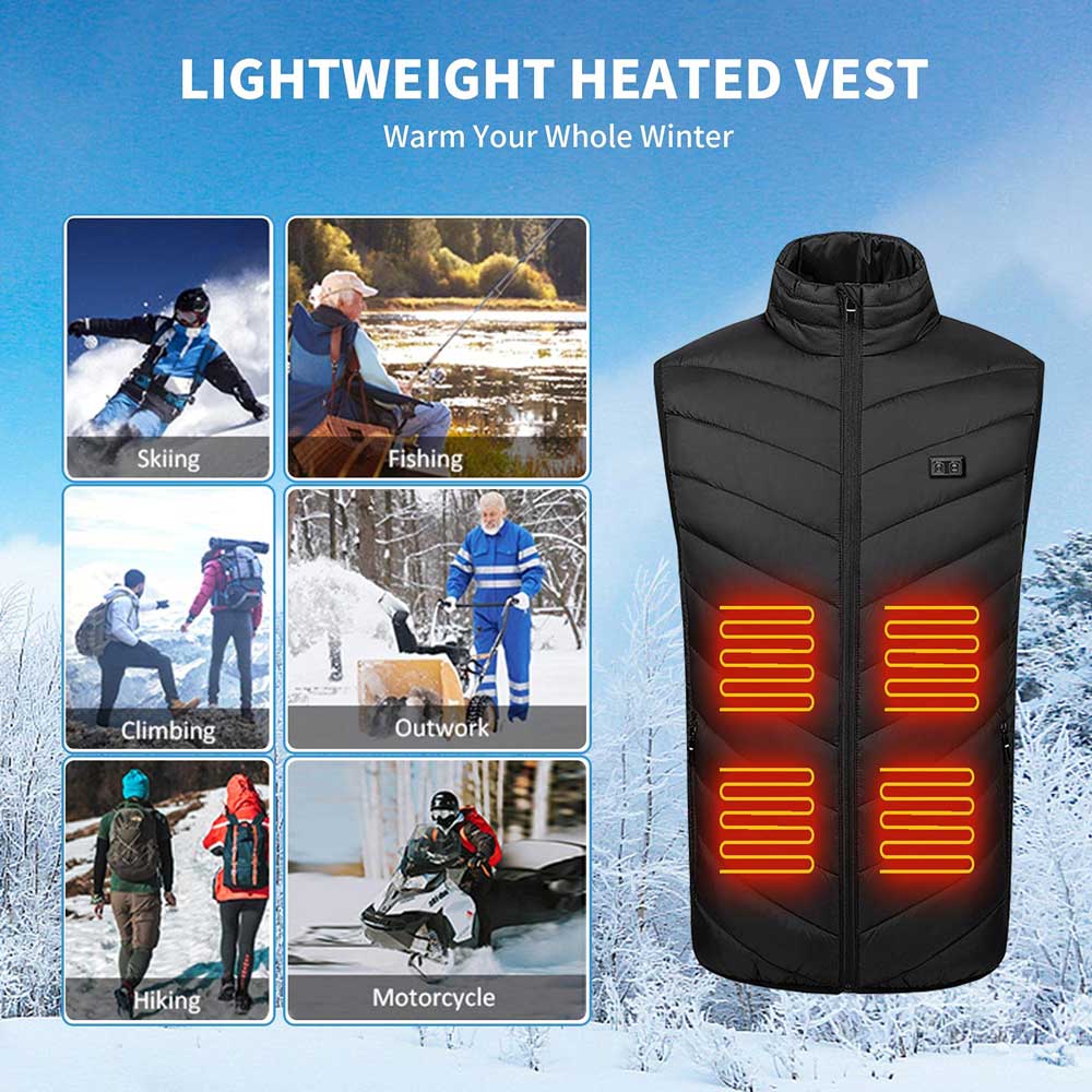 HeatCore - Sleeveless Waterproof Heated Vest