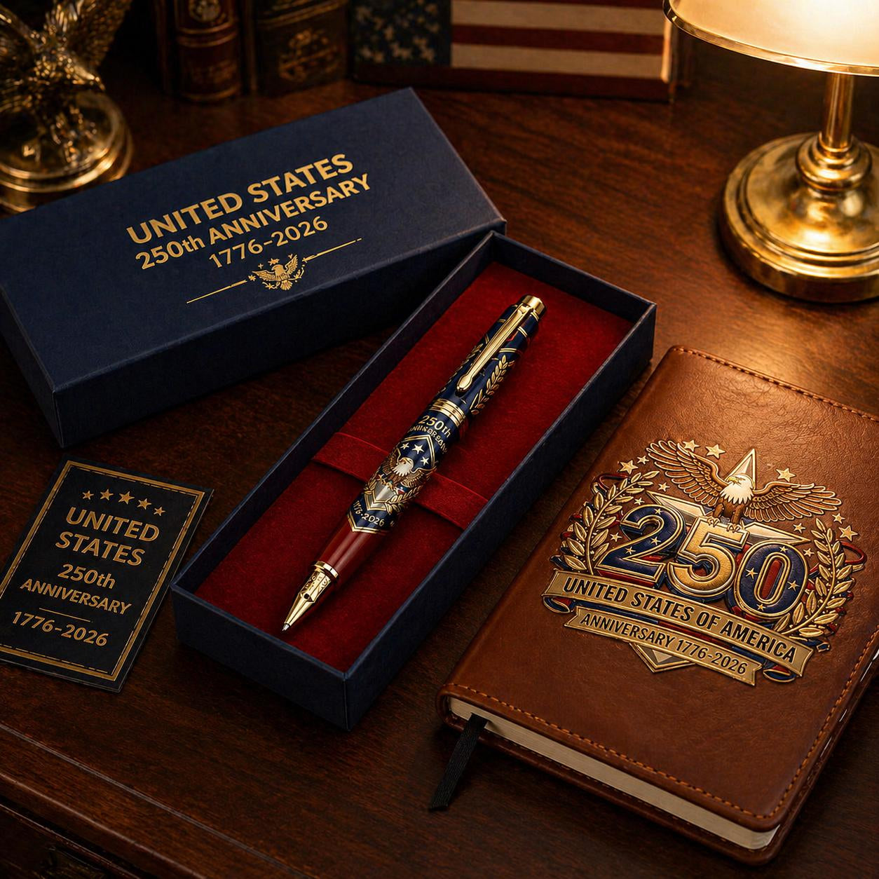 HonorBound – Patriotic Heritage Notebook & Pen Collection