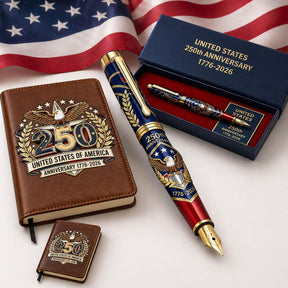 HonorBound – Patriotic Heritage Notebook & Pen Collection