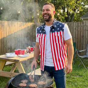 LibertyVest – American Flag Patriotic Vest