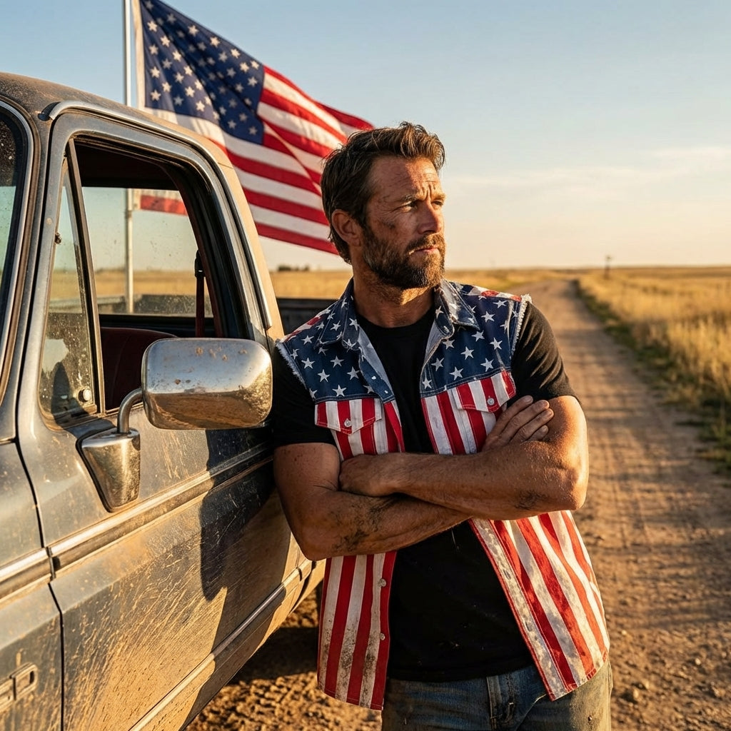 LibertyVest – American Flag Patriotic Vest