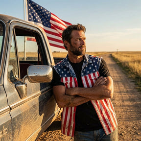 LibertyVest – American Flag Patriotic Vest