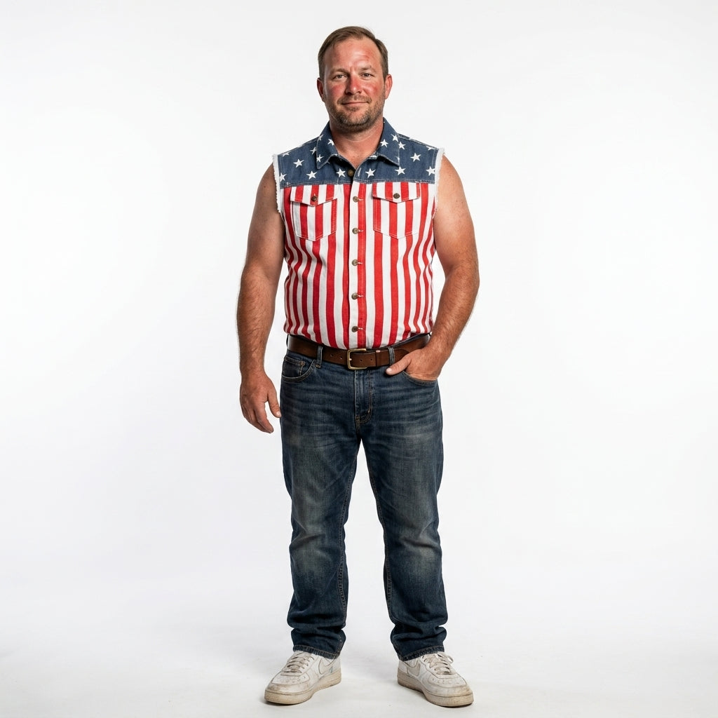 LibertyVest – American Flag Patriotic Vest