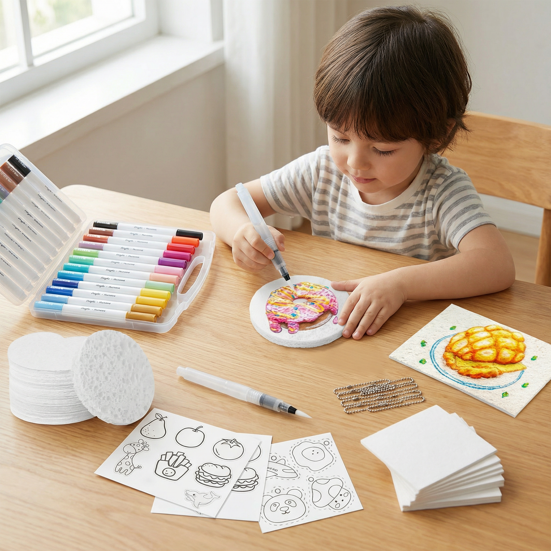 ArtBubbles – Creative Sponge Painting Art Set for Kids