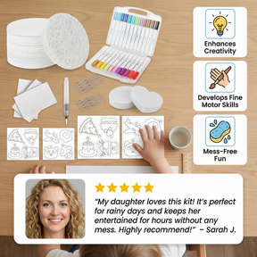ArtBubbles – Creative Sponge Painting Art Set for Kids