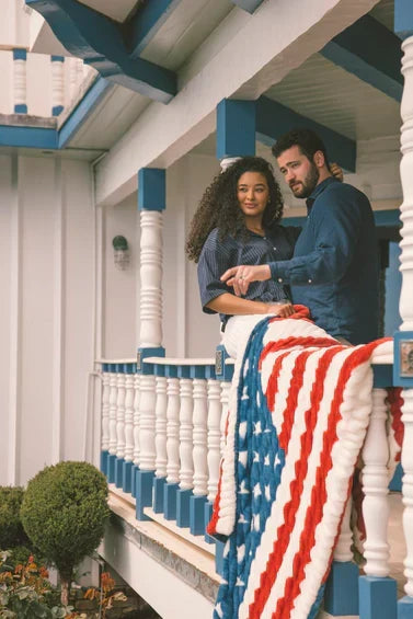PatriotWrap - American Flag Fleece Blanket