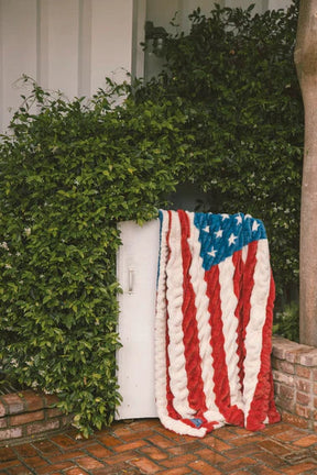 PatriotWrap - American Flag Fleece Blanket