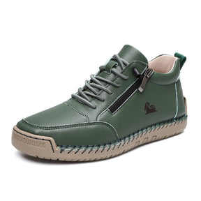 ComfortStride – Premium Orthopedic Leather Walking Shoes