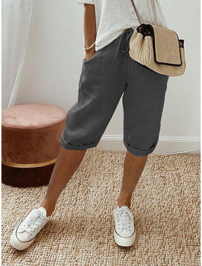 Florel – Breathable Drawstring Capris
