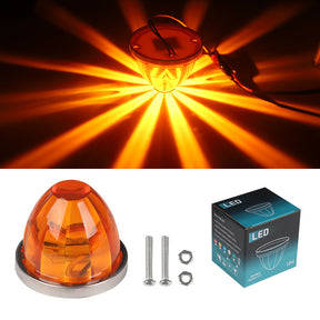 LumaSignal – 3rd Gen Amber Watermelon Side Marker Lamp