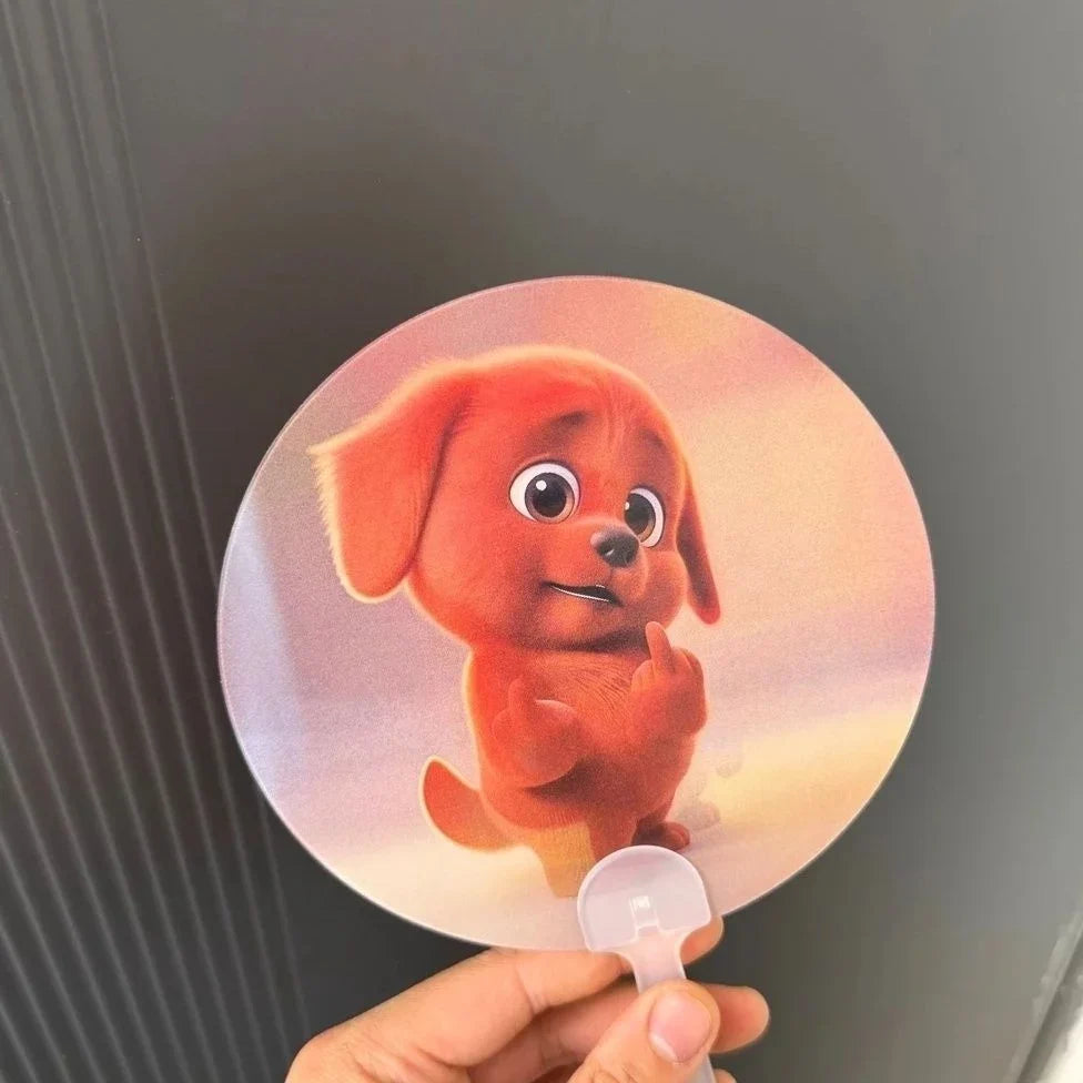 ChillFlip – Creative Dog Surprise Folding Hand Fan