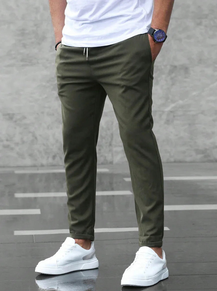 Jonas Lupi™ • Slim-Fit Casual Pants for Modern Men