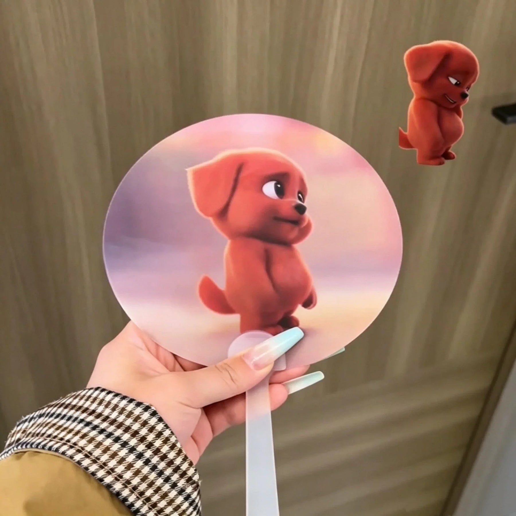 ChillFlip – Creative Dog Surprise Folding Hand Fan