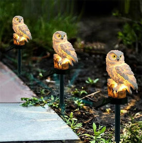 OwlShine – Solar-Powered Garden Owl Light