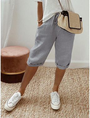 Florel – Breathable Drawstring Capris